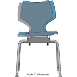 Flavors® Noodle® Stack Chair -Office Supplies Shop SMAT N 3