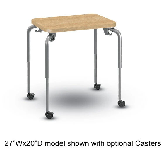 Numbers™ Single Student Rectangle Desk 5 Numbers™ Single Student Rectangle Desk - Image 3