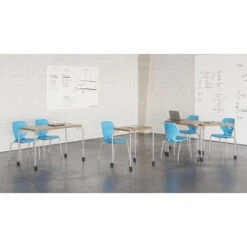 Numbers™ Single Student Rectangle Desk 11 Numbers™ Single Student Rectangle Desk -Office Supplies Shop SNUM G1 5