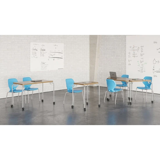 Numbers™ Single Student Rectangle Desk 7 Numbers™ Single Student Rectangle Desk - Image 5