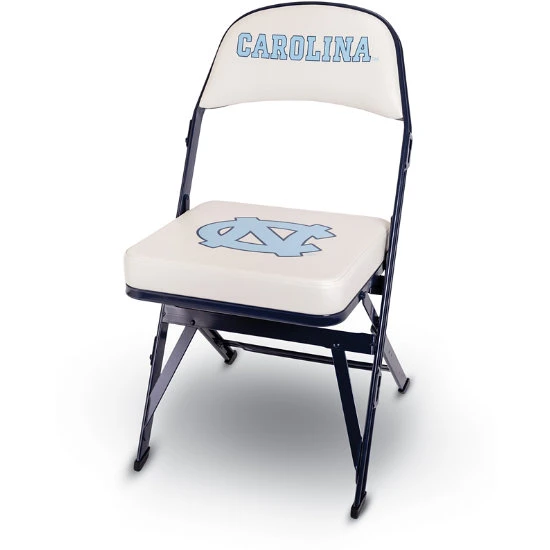Spectator Folding Chair W/ 3" Thick Upholstered Seat & Logo 3 Spectator Folding Chair W/ 3" Thick Upholstered Seat & Logo