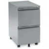 Mobile Drawer Pedestal - File/File - 22"x15.5"x27" -Office Supplies Shop SPM FF 1