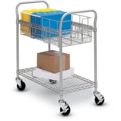 Wire Mail Cart