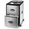 2-Drawer Metal/Plastic Filing Cabinet W/ Lid -Office Supplies Shop STX ROL 1