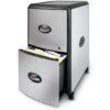 2-Drawer Metal/Plastic Filing Cabinet -Office Supplies Shop STX SLD 1
