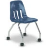 9000 Series Classroom Stack Chair With Casters - 18"H 1 9000 Series Classroom Stack Chair With Casters - 18"H -Office Supplies Shop TCV 18C 1