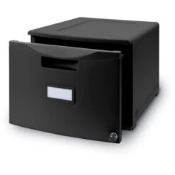 1-Drawer Stacking Filing Cabinet