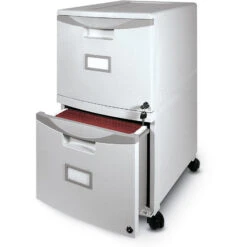 2-Drawer Mobile Filing Cabinet