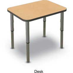 Classroom Set (24) Desk, 20"x32" Rectangle, TFL; (24) Synergy Stack Chair -Office Supplies Shop TSY 23G 24 2