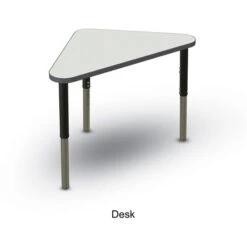 Classroom Set (24) Desk, 23"x40" Triangle, White Dry Erase; (24) Synergy Stack Chair 6 Classroom Set (24) Desk, 23"x40" Triangle, White Dry Erase; (24) Synergy Stack Chair -Office Supplies Shop TSY 240T M 24 2