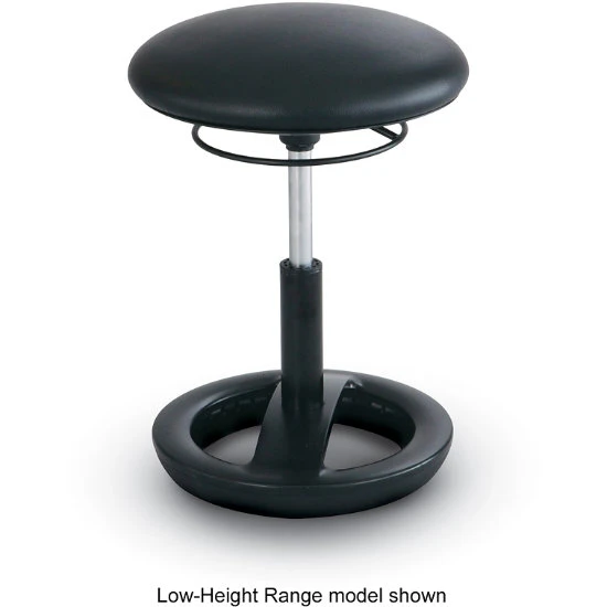 Twixt® Active Seating Chair In Black Vinyl 4 Twixt® Active Seating Chair In Black Vinyl - Image 2