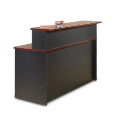 Via Collection Reception Station - Straight Front In Classic Cherry 9 Via Collection Reception Station - Straight Front In Classic Cherry -Office Supplies Shop UMO RCS 2