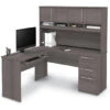 Innova 60W L-Shaped Desk W/ Hutch -Office Supplies Shop UOS 421 1