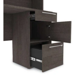 Innova 60W L-Shaped Desk W/ Hutch -Office Supplies Shop UOS 421 4