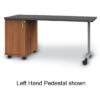 Appleton Teacher's Desk With Rectangle Top, Single Door Cabinet And UNET Leg -Office Supplies Shop WBIF 713U 1
