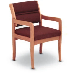 Dakota Waveâ„¢ Valley Single Standard Leg Chair With Arms
