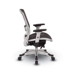 R2 SpaceGrid Seat & Back Chair W/ Platinum Base -Office Supplies Shop WFMC 6KF6 3