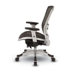 R2 SpaceGrid Seat & Back Chair W/ Platinum Base -Office Supplies Shop WFMC 6KF6 6