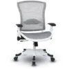 Space® Seating White Frame Managers Chair With Mesh Seat & Back -Office Supplies Shop WFMC MS 1