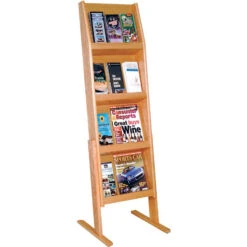 Slope Literature Display With Legs 7 Slope Literature Display With Legs -Office Supplies Shop WM 49 2