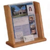 Magazine Countertop Display With 1 Pocket And Business Card Pocket -Office Supplies Shop WM LT1 BC 1
