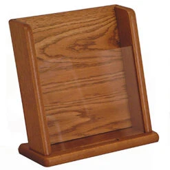 Magazine Countertop Display With 1 Pocket And Business Card Pocket -Office Supplies Shop WM LT1 BC 3