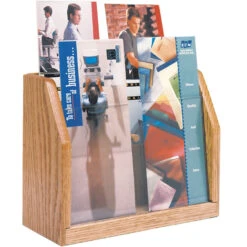 Brochure Countertop Display With 1 Pocket