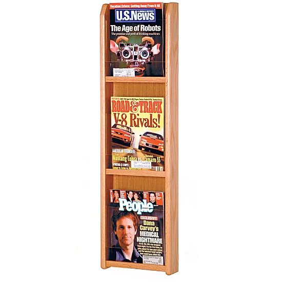 Divulge™ Wall Rack For 3 Magazines 4 Divulge™ Wall Rack For 3 Magazines - Image 2