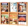 Divulge™ Wall Rack For 6 Magazines 1 Divulge™ Wall Rack For 6 Magazines -Office Supplies Shop WM MM06 1