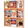 Divulge™ Wall Rack For 9 Magazines -Office Supplies Shop WM MM09 1