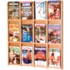 Divulge™ Wall Rack For 12 Magazines -Office Supplies Shop WM MM12 1