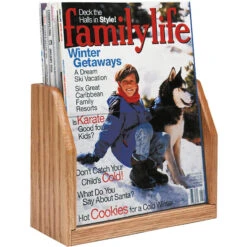 Magazine Countertop Display 5 Magazine Countertop Display -Office Supplies Shop WM MT 2