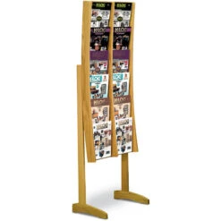 Stance™ 12 Pocket Literature Floor Display